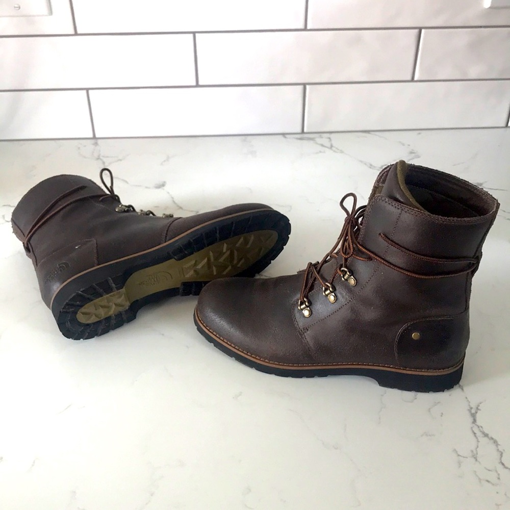 North Face Women’s Brown Lace Up Boots